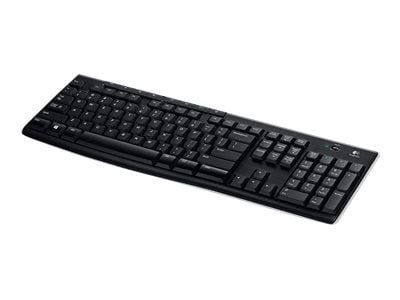 Logitech Wireless Keyboard K270 - Tastatur - trådløs - 2.4 GHz - Belgisk