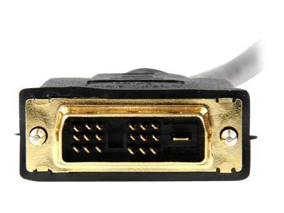 Startech 1m HDMI to DVID Cable M/M - Adapterkabel - HDMI hann til DVI-D hann - 1 m - skjermet - svart
