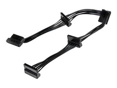 StarTech 15.7 in (400 mm) SATA Power Splitter Adapter Cable - M/F - 4x Serial ATA Power Cable Splitter (PYO4SATA) - Strømsplitter - SATA-strøm (han...