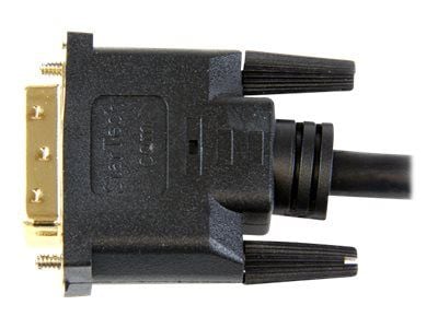 Startech 3m High Speed HDMI Cable to DVI Digital Video Monitor - Adapterkabel - HDMI hann til DVI-D hann - 3 m - svart