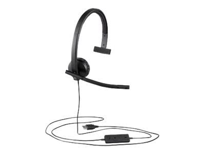 Logitech USB Headset H570e - Headset - på øret - kabling