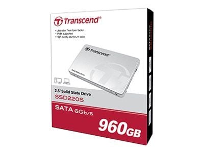 Transcend SSD220S - SSD - 480 GB - inbyggd - 2.5" - SATA 6Gb/s