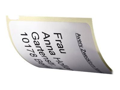 Avery Zweckform - Papir - permanet adhesiv - hvit - 25 x 54 mm 500 etikett(er) (1 rull(er) x 500) rektangulære adresseetiketter