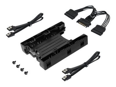 ICY Dock EZ-Fit Lite MB290SP-1B - Adapter för lagringsfack - 3.5" to 2 x 2.5" - svart