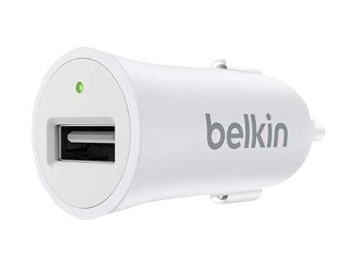 Belkin MIXIT Car Charger - Bilstrømadapter - 2.4 A (USB) - hvit