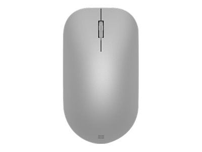 Microsoft Surface Mouse - Mus - høyre- og venstrehåndet - optisk - trådløs - Bluetooth 4.0 - grå - kommersiell - for Surface Pro 7