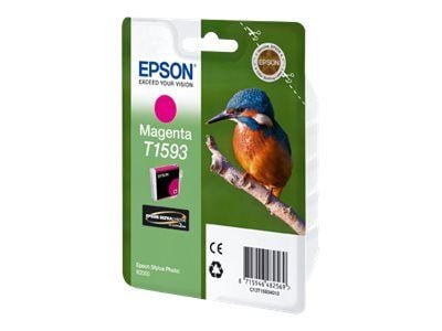 Epson T1593 magenta, Väriainepohjainen muste, 17 ml, 1200 sivua, 1 kpl