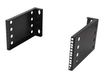 DELTACO 19-DTSR0704 - Rack-brakett - veggmonterbar - svart - 4U - 10"/19"