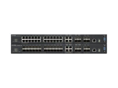 Zyxel XGS4600-32F - Switch - L3 - Styrt - 24 x Gigabit SFP + 4 x kombo-Gigabit SFP + 4 x 10 Gigabit SFP+ - rackmonterbar