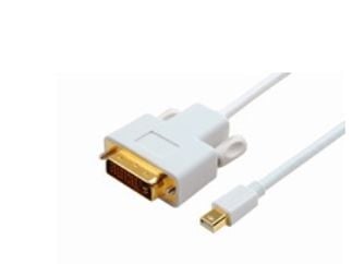 MicroConnect - DisplayPort-kabel - Mini DisplayPort (hann) til DVI-D (hann) - 1 m