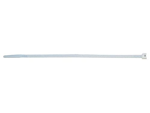 Fischer 87485, Tikasmallinen johdinside, Nailon, Läpinäkyvä, 280 mm, 4,8 mm, 100 kpl