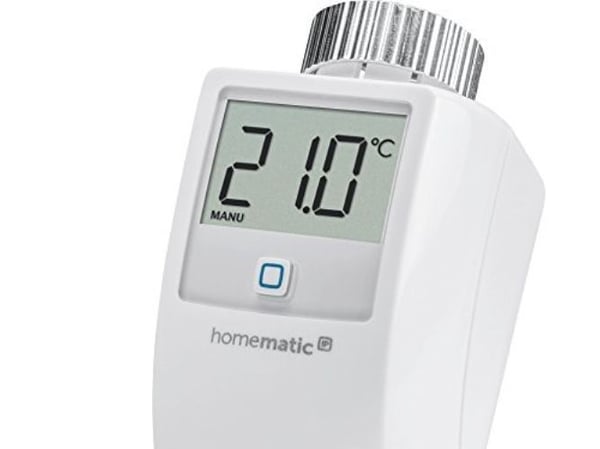 Homematic IP HMIP-eTRV, RF, 868,3 MHz, Hvit, M30 x 1.5, IP20, Digitalt