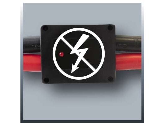 Einhell BT-BO 25/1 A LED SP, 3,5 m, Rød/sort, Rød/sort, Alumiini, 350 A, Einhell