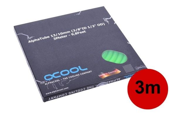 Alphacool 18415, Letku, Vihreä, Läpikuultava, 4 bar, 275 g
