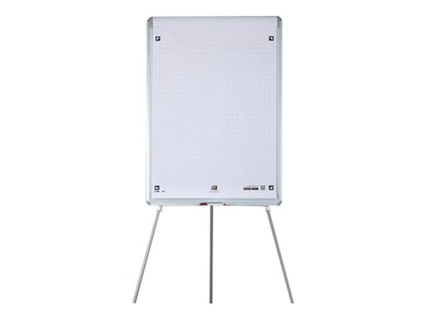 Oxford SmartChart - Arktavlepapir - 650 x 980 mm - 20 ark - hvit - rutet - 6 hull