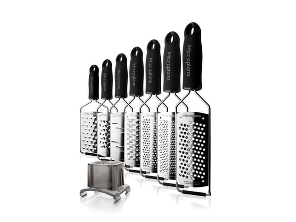 Microplane Gourmet Series - Rivjern - 7.5 x 3 x 31.2 cm - svart
