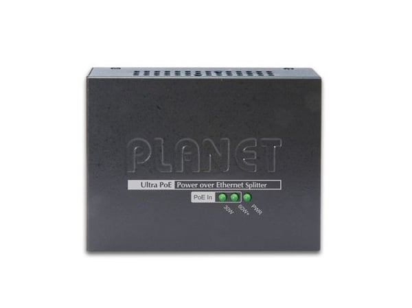 Planet POE-172S powerline-adapter PoE nettverksutvider svart støtter PoE