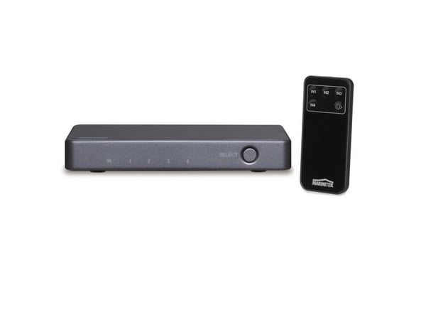 Marmitek Connect 620 UHD 2.0 - Video/audio switch - 4 x HDMI - stasjonær