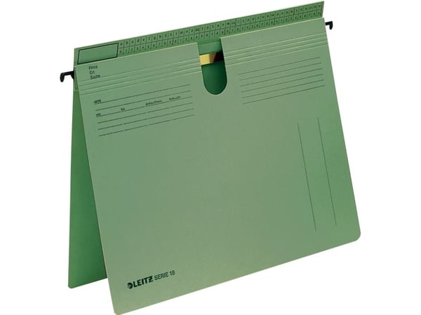 Leitz SERIE 18 - Hengefil - for A4 (210 x 297 mm) - grønn
