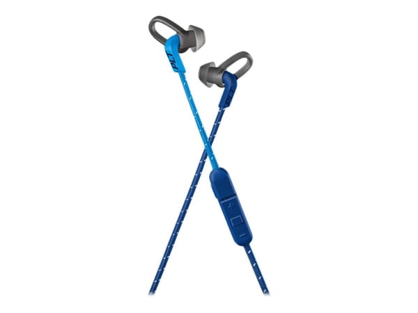 Poly - Plantronics Backbeat FIT 305 - Ørepropper med mikrofon - i øret - Bluetooth - trådløs - mørk blå