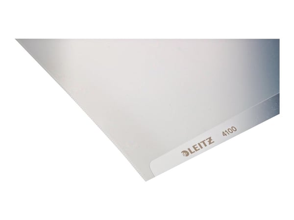 Leitz Premium - L-formet mappe - for A4 (210 x 297 mm) - kapasitet: 40 ark - blank