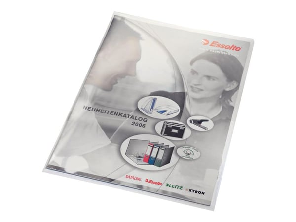 Leitz 41000003, A4, PVC-muovi, Läpinäkyvä, Arkki