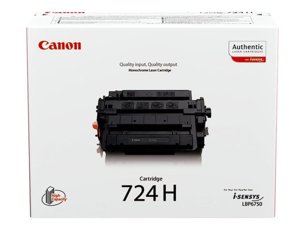 Canon CRG-724H, 12500 sivua, Musta, 1 kpl