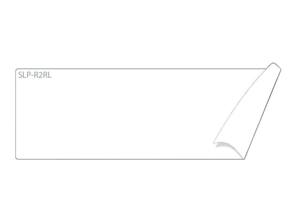 Seiko Instruments SLP-2RL - Hvit - 28 x 89 mm 260 etikett(er) (2 rull(er) x 130) adresselapper - for Smart Label Printer 100, 120, 200, 220, 240, 4...