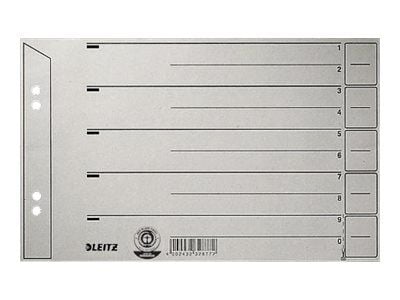 Leitz - Inndeler - for A5 (148 x 210 mm) - landskap - grå
