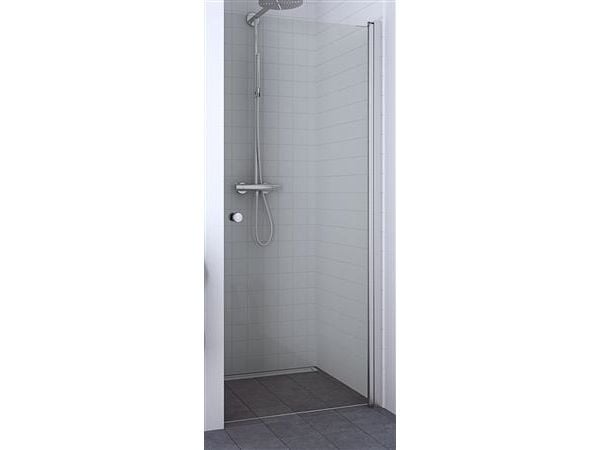 Dansani A81-01 Match A-Svingdør 79-81 cm satin/klar