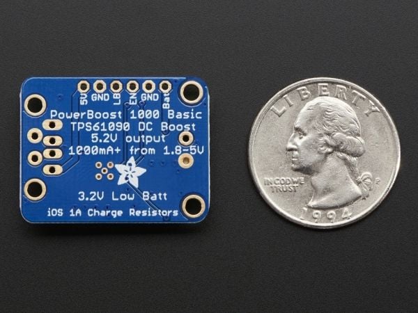 Adafruit 2030, Strømmodul, Arduino/Beagle Bone/Raspberry Pi, Adafruit, 5,2 V, 29 mm, 23 mm
