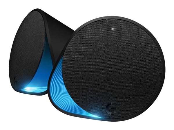 Logitech G560 - Høyttalersystem - for PC - 2,1 kanaler - trådløs - Bluetooth - USB - 120 watt (Total)