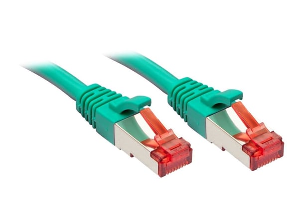 Lindy - Koblingskabel - RJ-45 (hann) til RJ-45 (hann) - 3 m - SFTP, PiMF - CAT 6 - uten hindringer - grønn