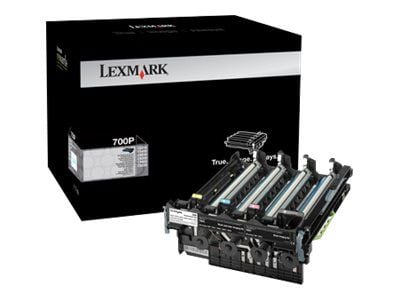 Lexmark 700P - Farge (cyan, magenta, gul, svart) - Fotolederenhet LCCP - for Lexmark CS310, CS410, CS510, CX310, CX410, CX510, XC2130, XC2132, C213...