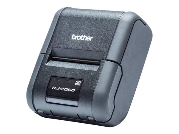 Brother RuggedJet RJ-2050 - Kvitteringsskriver - direktetermisk - Rull (5,8 cm) - 203 dpi - inntil 152 mm/sek - USB 2.0, Wi-Fi(n), Bluetooth 2.1 EDR