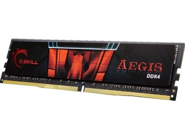 G.Skill AEGIS - DDR4 - sett - 16 GB: 2 x 8 GB - DIMM 288-pin - 2666 MHz / PC4-21300 - CL19 - 1.2 V - ikke-bufret - ikke-ECC