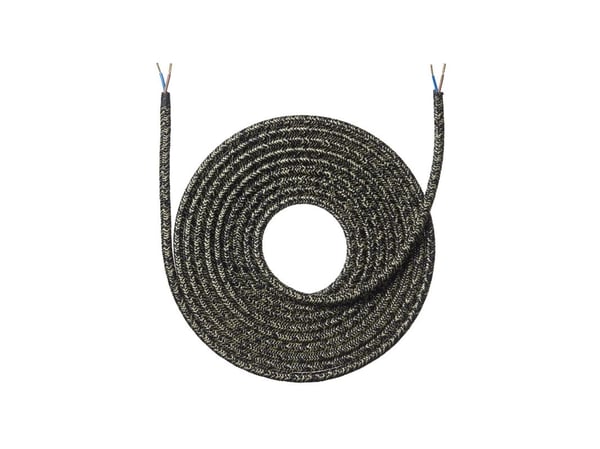 Nielsen Light Stofledning - 4 Meter - Meleret Sort