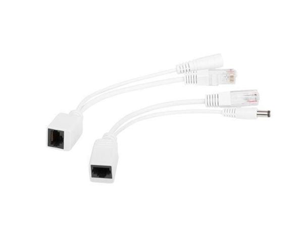 Cablexpert - Kit för ström över Ethernet (PoE) kabel - UTP - passiv, formpressad