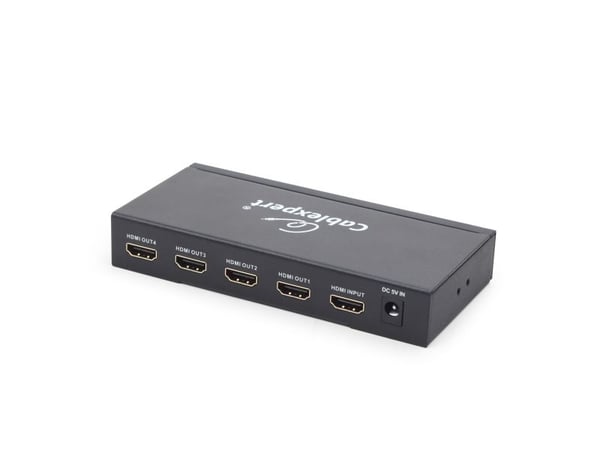 Cablexpert DSP-4PH4-002 - Video/lyd-splitter - 4 x HDMI - stasjonær
