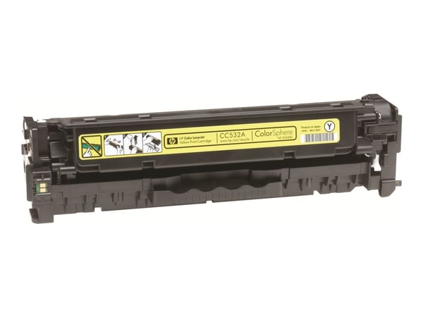 HP 122A Yellow Original LaserJet Toner Cartridge, 4000 sivua, Keltainen, 1 kpl