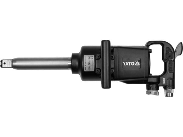 YATO PNEUMATISK SLAGSNØKKEL 1" 2600Nm LANGSAKSEL 0960