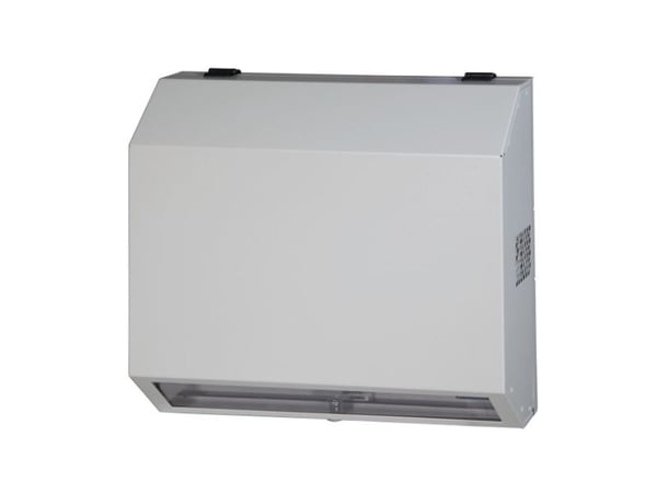 EFB 19" seinäkiinnitteinen kotelo 3U pystysuora +5U vaakasuora, harmaa