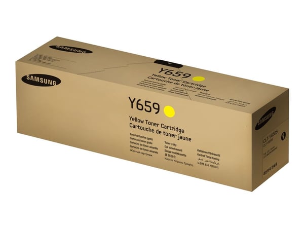 HP CLT-Y659S - Gul - original - tonerpatron (SU570A) - for MultiXpress CLX-8640, CLX-8641, CLX-8642, CLX-8650, CLX-8651, CLX-8652; ProXpress SL-C4821