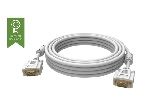VISION 10 m vit VGA-kabel
