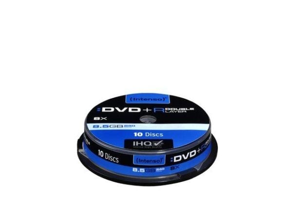 Intenso - 10 x DVD+R DL - 8.5 GB (240 min) 8x - spindel