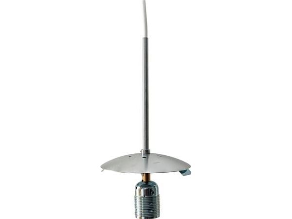GLOBE CAFE ophæng 1xE27 MAT STÅL inkl. 3m. kabel - PROFESSIONEL