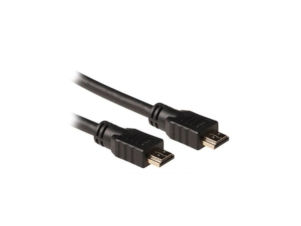 Eminent Ewent - HDMI ja Ethernet-kaapeli - HDMI (M) HDMI (M) - 2,0m - Kolminkertainen eristys - Musta - 4K-tuki (EC3902)
