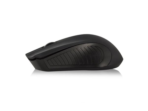 Ewent EW3221, Ambidekstriøs, Optisk, RF kabel-fri, 1200 DPI, Sort