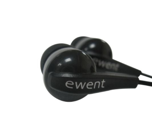 Ewent EW3584, Koblet med ledninger (ikke trådløs), 20 - 20000 Hz, Musikk, Hodetelefoner, Sort