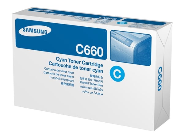 Samsung CLP-C660B - Høy ytelse - cyan - original - tonerpatron (ST885A) - for Samsung CLP-610, CLP-611, CLP-612, CLP-660, CLP-661, CLP-662, CLX-620...